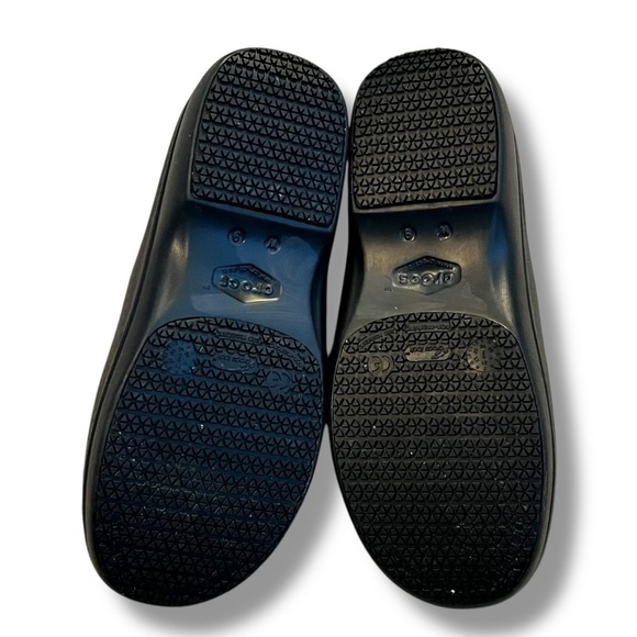Crocs Work Clog Neria Pro II Slip on LiteRide Foam Closed Heel Toe Black W 9 - Picture 9 of 10